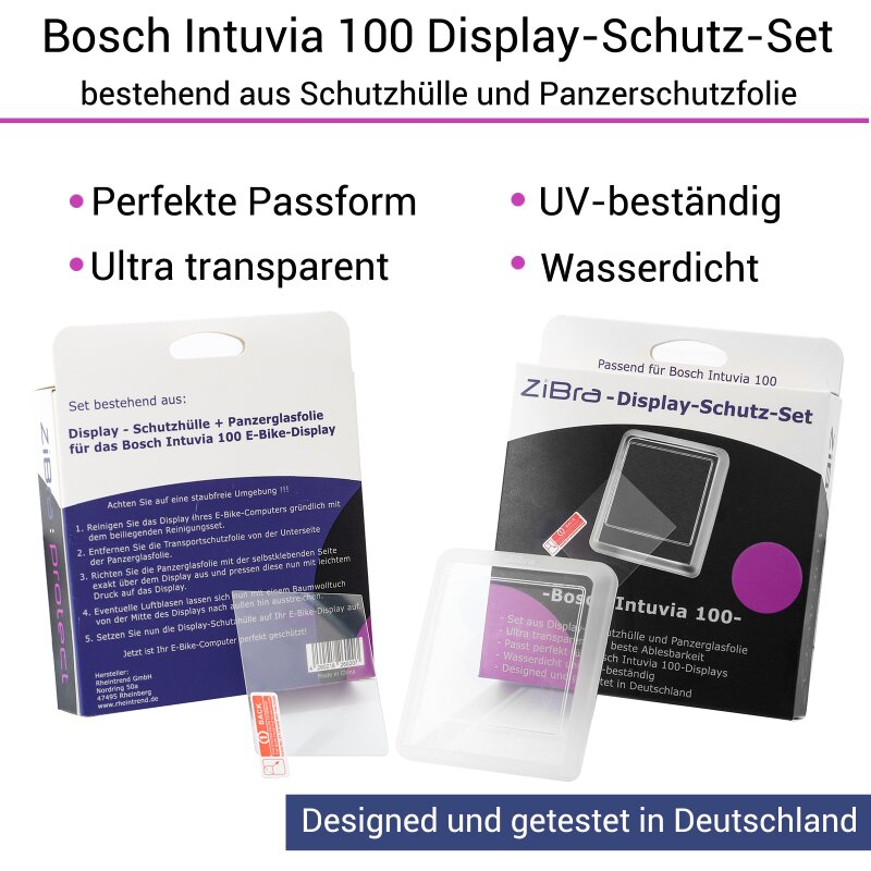 ZiBra Cover Set for Bosch Kiox 300 Display