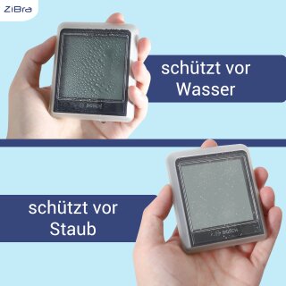 ZiBra© Displayschutz Set mit Schutzhülle passend für Bosch Intuvia 10